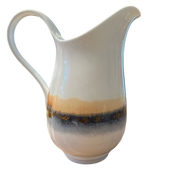 Lenox “ Watercolor Horizons Blue” Pitcher | 10” - Picture 2 of 6